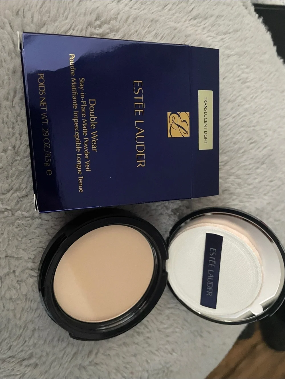 Estee Lauder Double Wear Translucent Light Pressed Powder - Light